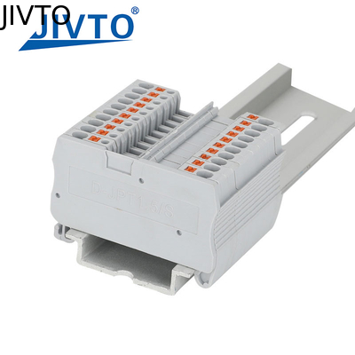 D-PT1.5 Barrier Plate For PT1.5 Wire Electrical Connector PT Type Din Rail Terminal Block Accessories D-PT 1.5 End Cover