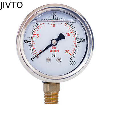300 Psi Liquid Filled Pressure Gauges