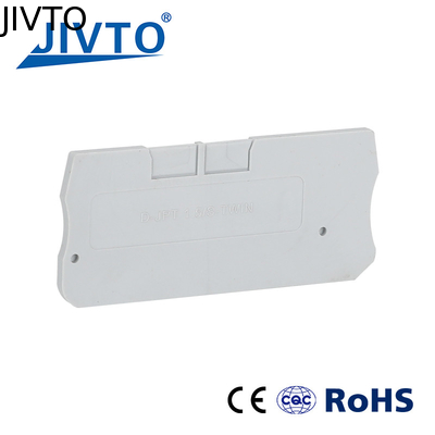 D-PT1.5-TW Płytka barierowa końcowa dla PT 1.5-TW Twin Wire Electrical Connector Din Rail Terminal Block Accessories End Cover