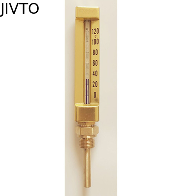 Szkło wypełnione płynem 200 mm 120 stopni V Kształt termometru wypełnionego rtęcią 3/8 